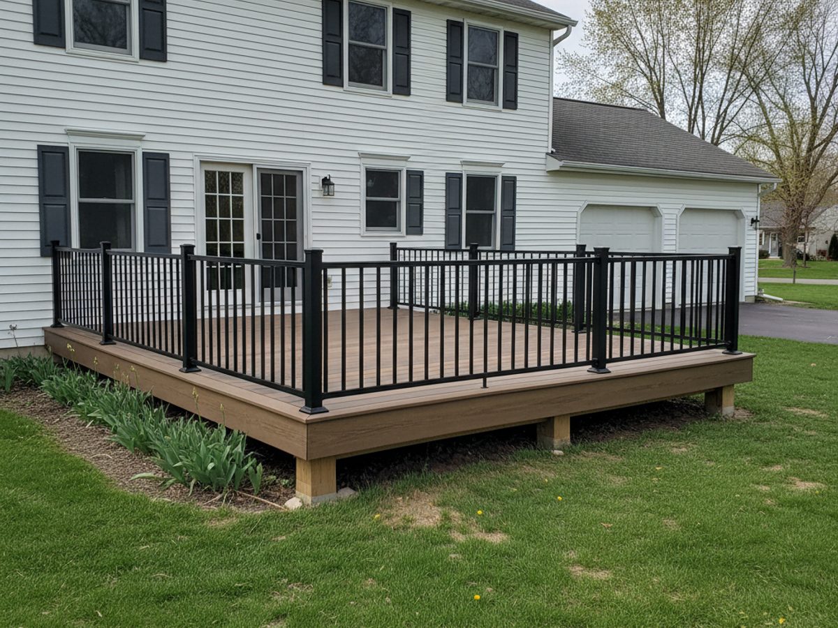 Deck Staining & Sealing completed by Sunrise Deck Co in Waukesha, WI