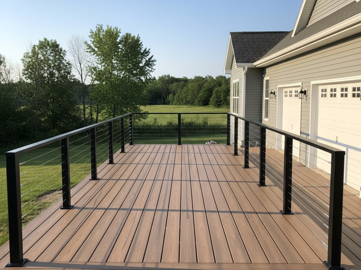 Deck Resurfacing completed by Sunrise Deck Co in Brookfield, WI