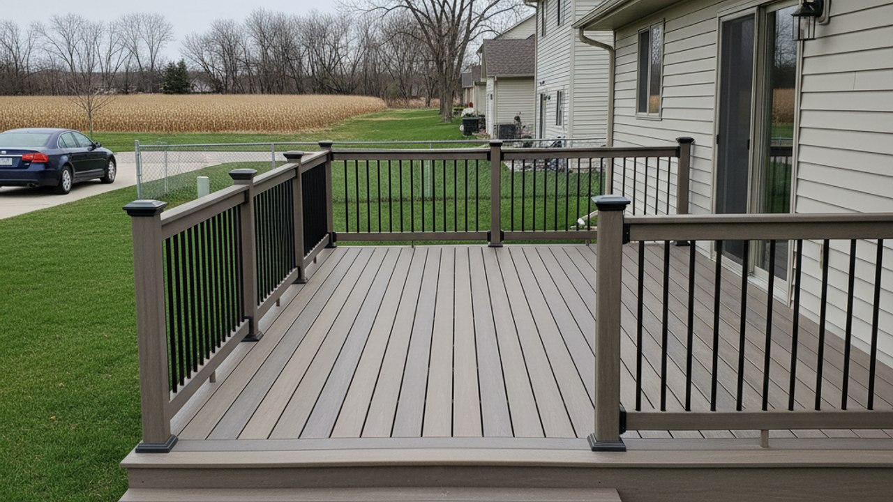 Deck Resurfacing completed by Sunrise Deck Co in Wauwatosa, WI